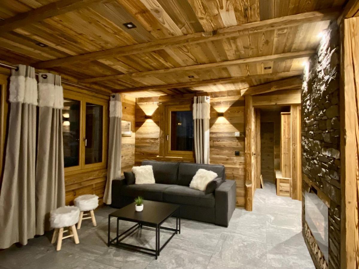 Chalet Les Cocales Residence Sejour Et Nuitees B&B - Appartement Pin Cembro Bessans Exterior foto