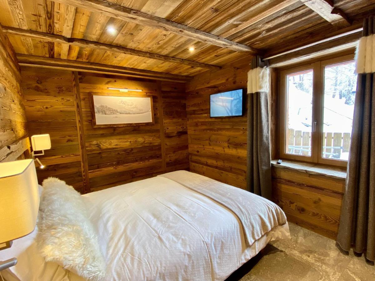 Chalet Les Cocales Residence Sejour Et Nuitees B&B - Appartement Pin Cembro Bessans Exterior foto