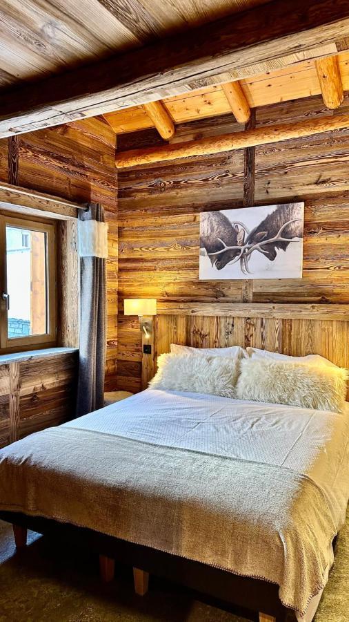 Chalet Les Cocales Residence Sejour Et Nuitees B&B - Appartement Pin Cembro Bessans Exterior foto