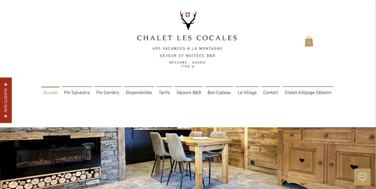 Chalet Les Cocales Residence Sejour Et Nuitees B&B - Appartement Pin Cembro Bessans Exterior foto