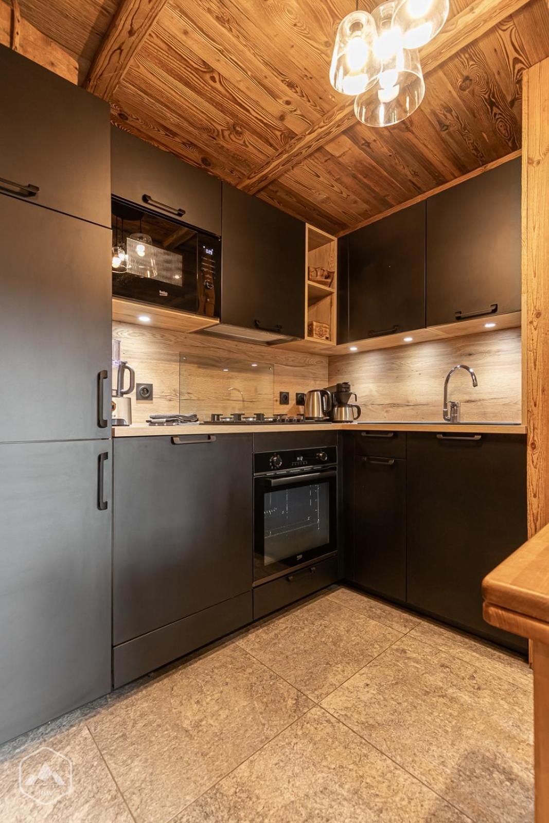 Chalet Les Cocales Residence Sejour Et Nuitees B&B - Appartement Pin Cembro Bessans Exterior foto