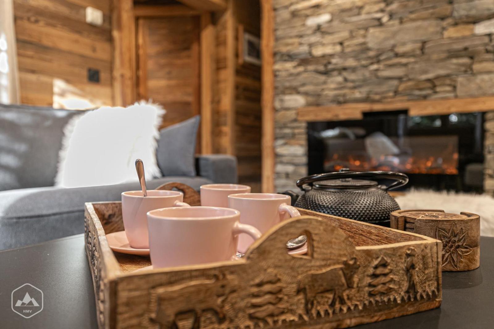 Chalet Les Cocales Residence Sejour Et Nuitees B&B - Appartement Pin Cembro Bessans Exterior foto
